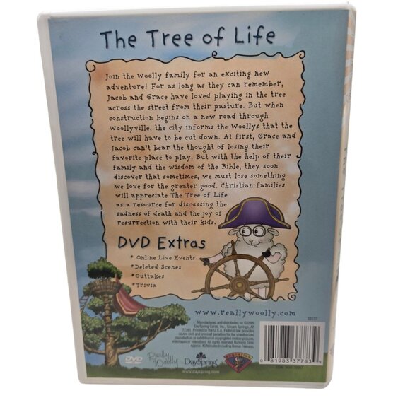 Really Wooly Tree Of Life DVD Dayspring Kids Movie About Loss - Picture 2 of 7